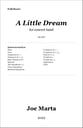 A Little Dream Concert Band sheet music cover